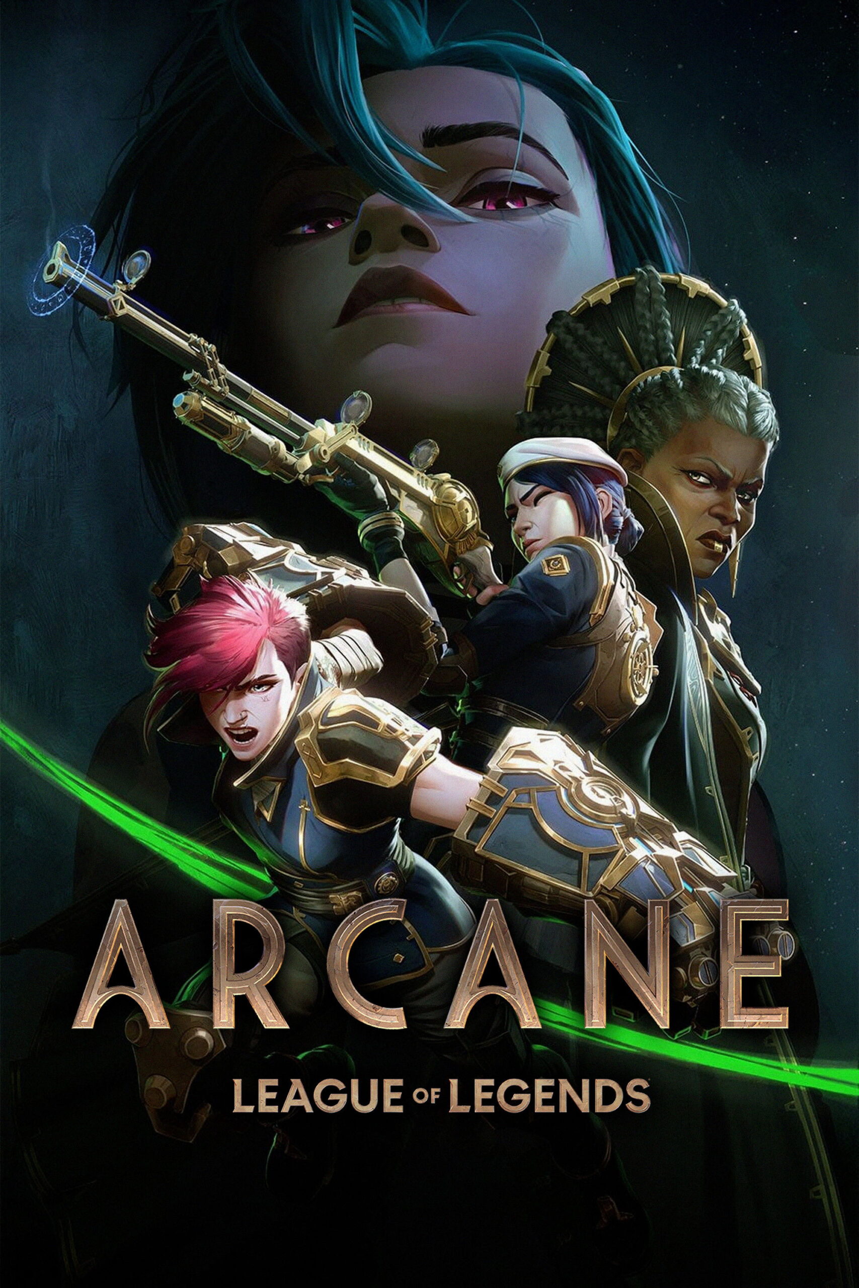 Arcane Season 1-2 (2024) อาร์เคน: ตำนานลีกออฟเลเจ็นดส์ ซีซั่น 1-2